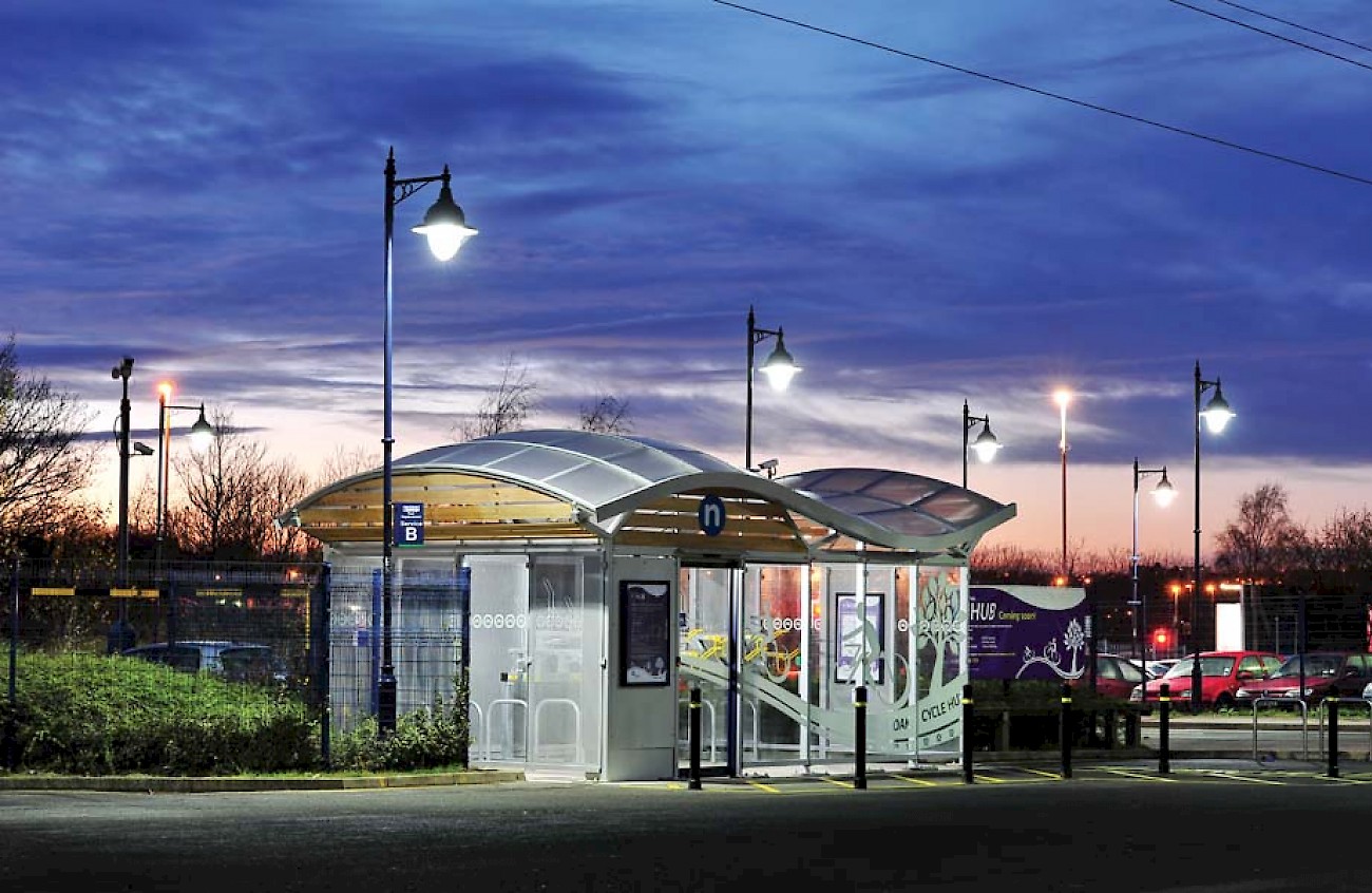 Selly Oak Secure Cycle Hub → Jefferson Sheard Architects